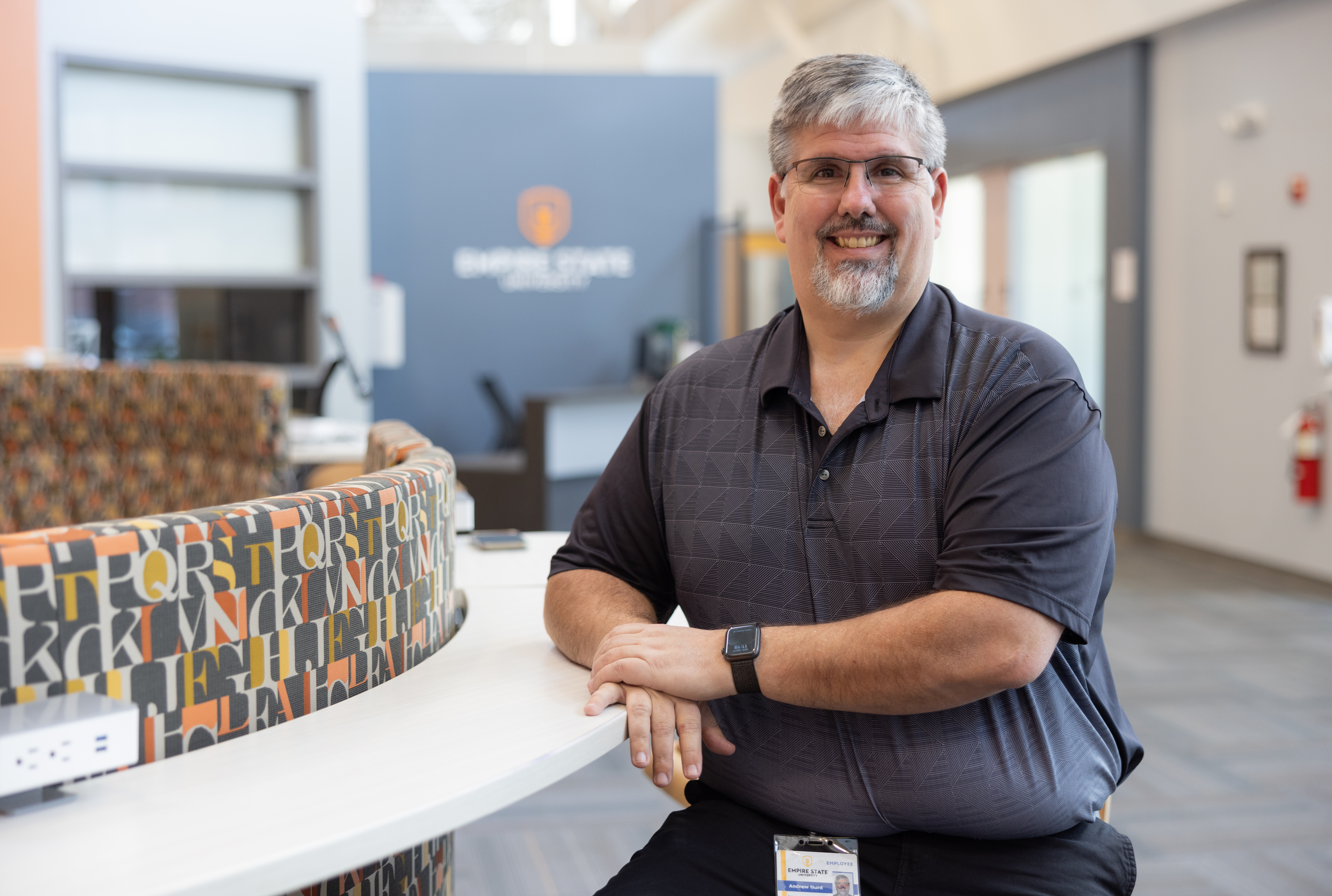 Professional portrait of a professor